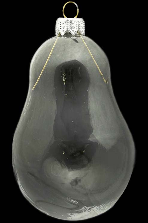 Стеклянная елочная игрушка Заготовка Матрешечка 10,8 см 161520700